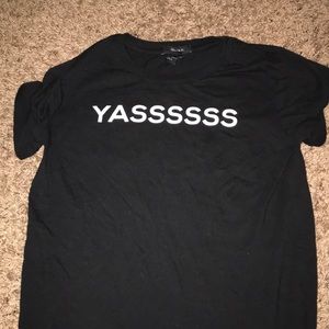 Forever 21 graphic tee , size small